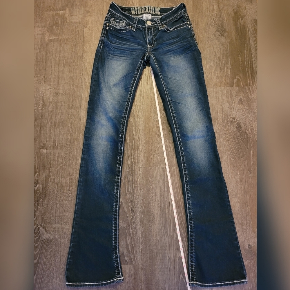 Hydraulic Lola Micro Boot Cut Jean's